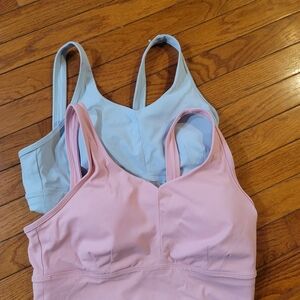 Duluth trading sport style Bra pink- NWOT Size Med